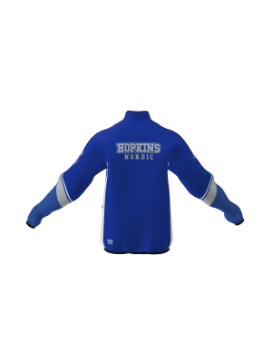 Podiumwear Silver Jacket - NEW 2026 (Nordic Skiing) Back View