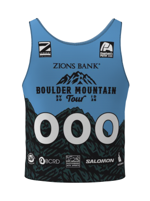 Podiumwear Race Bib (Nordic Skiing) Back View
