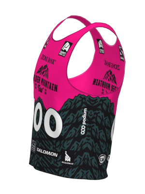 Podiumwear Race Bib (Nordic Skiing) Side View