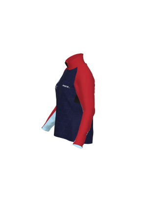 Podiumwear Gold Jacket Women's (Nordic Skiing) Side View