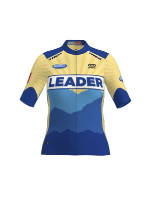 Podiumwear Women's Gold Full Zip Jersey (Cycling) Front View