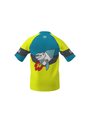 Podiumwear Men's V-Neck Tee (Nordic Skiing) Back View