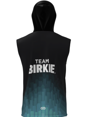 Podiumwear Sublimated Puffy Vest (Nordic Skiing) Back View