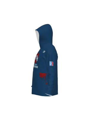 Podiumwear Unisex Slim-Fit Hoodie (Nordic Skiing) Side View