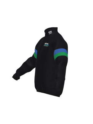 Podiumwear Silver Jacket - NEW 2026 (Nordic Skiing) Side View