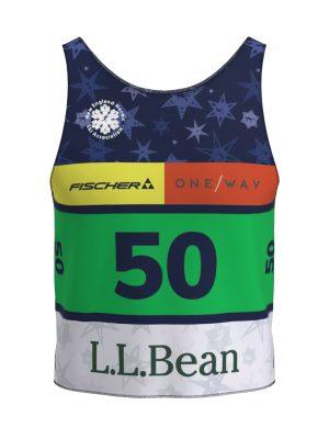 Podiumwear Race Bib (Nordic Skiing) Front View