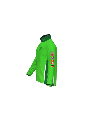 Podiumwear Silver Jacket - NEW 2026 (Nordic Skiing) Side View