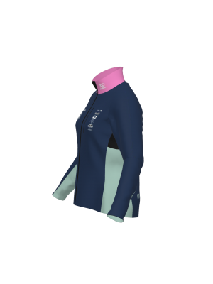 Podiumwear Gold Jacket Women's (Nordic Skiing) Side View