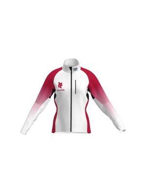 Podiumwear Gold Jacket Women's (Nordic Skiing) Front View