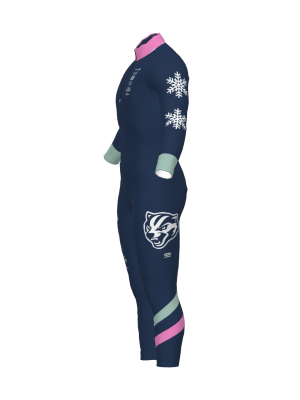 Podiumwear Nordic Child's Two-Piece Race Suit (Nordic Skiing) Side View