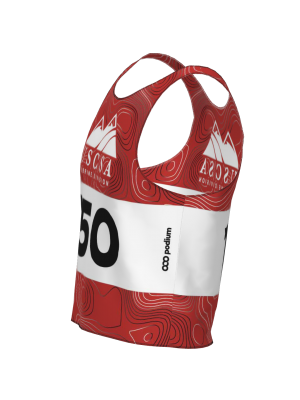 Podiumwear Race Bib (Nordic Skiing) Side View