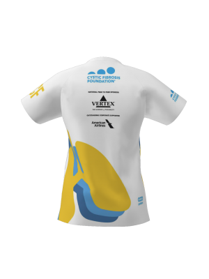 Podiumwear Women's Crew Neck Tee (Nordic Skiing) Back View
