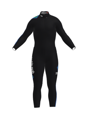 Podiumwear Nordic Child's Two-Piece Race Suit (Nordic Skiing) Front View
