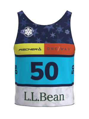 Podiumwear Race Bib (Nordic Skiing) Front View