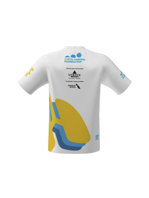 Podiumwear Men's Crew Neck Tee (Running) Back View