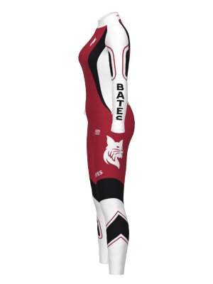 Podiumwear Women's Gold One-Piece Race Suit (Nordic Skiing) Side View