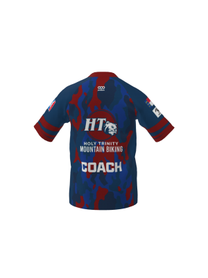 Podiumwear Men's Silver Short Sleeve MTB Jersey (Cycling) Back View