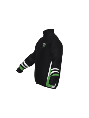 Podiumwear Silver Jacket - NEW 2026 (Nordic Skiing) Side View