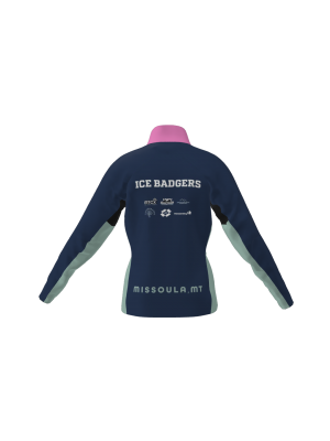 Podiumwear Gold Jacket Women's (Nordic Skiing) Back View