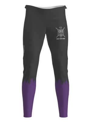 Podiumwear Unisex Gold Warm Up Pants (Nordic Skiing) Front View