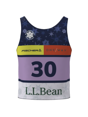 Podiumwear Race Bib (Nordic Skiing) Back View