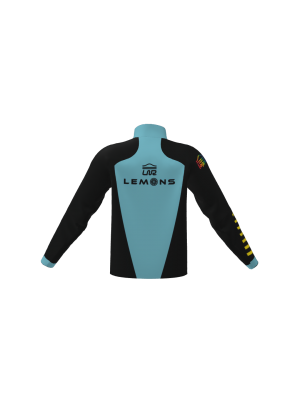 Podiumwear Gold Jacket Unisex (Nordic Skiing) Back View