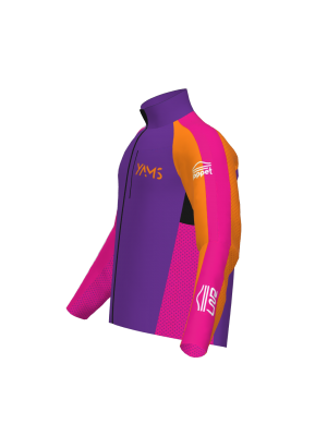 Podiumwear Gold Jacket Unisex (Nordic Skiing) Side View