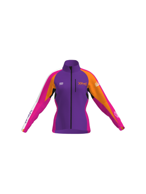 Podiumwear Gold Jacket Women's (Nordic Skiing) Front View