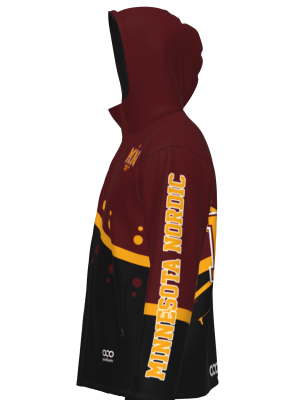 Podiumwear Sublimated Puffy Jacket (Nordic Skiing) Side View