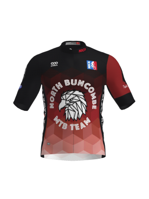 Podiumwear Men's Gold Full Zip Jersey (Cycling) Front View