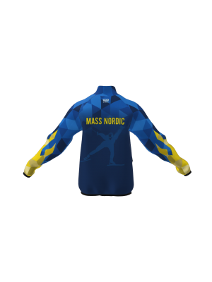 Podiumwear Silver Jacket - NEW 2026 (Nordic Skiing) Back View