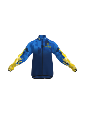 Podiumwear Silver Jacket - NEW 2026 (Nordic Skiing) Front View