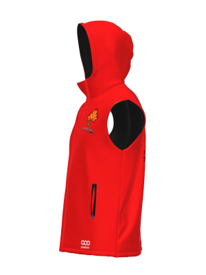 Podiumwear Sublimated Puffy Vest (Nordic Skiing) Side View