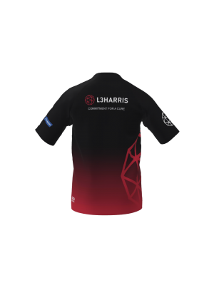 Podiumwear Men's V-Neck Tee (Nordic Skiing) Back View