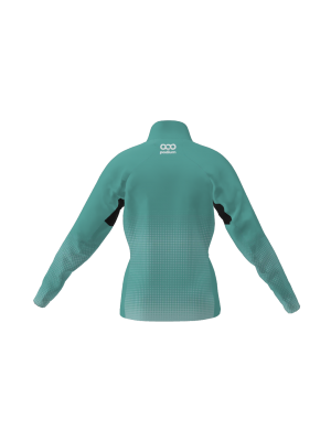 Podiumwear Gold Jacket Women's (Nordic Skiing) Back View