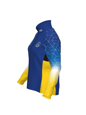 Podiumwear Gold Jacket Women's (Nordic Skiing) Side View