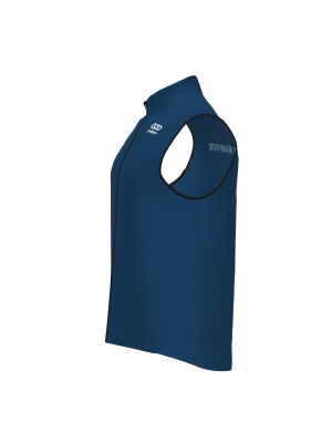 Podiumwear Silver Vest Unisex (Nordic Skiing) Side View