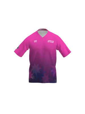 Podiumwear Men's V-Neck Tee (Running) Front View