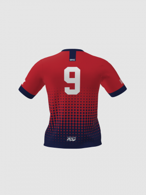 Podiumwear Men's Jersey (Soccer) Back View