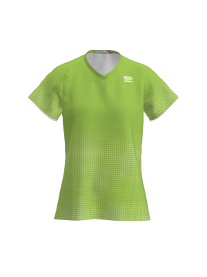 Podiumwear Women's V-Neck Tee (Nordic Skiing) Front View