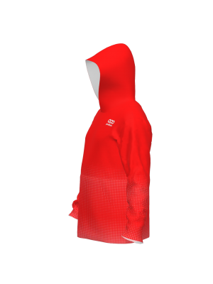 Podiumwear Unisex Slim-Fit Hoodie (Soccer) Side View