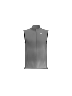 Podiumwear Silver Vest Unisex (Nordic Skiing) Front View
