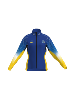 Podiumwear Gold Jacket Women's (Nordic Skiing) Front View