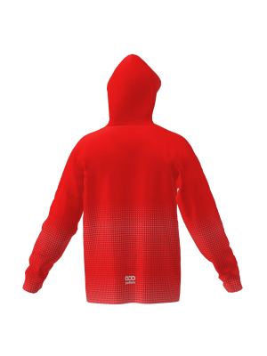 Podiumwear Unisex Slim-Fit Hoodie (Soccer) Back View