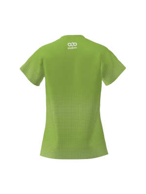 Podiumwear Women's V-Neck Tee (Nordic Skiing) Back View