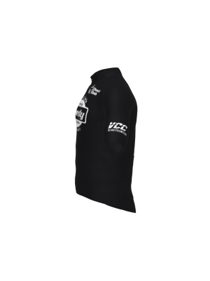 Podiumwear Men's Gold Full Zip Jersey (Cycling) Side View