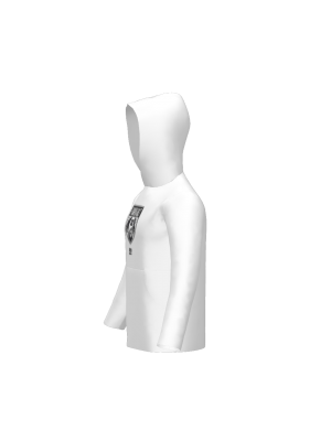 Podiumwear Child's Slim-Fit Hoodie (Cycling) Side View