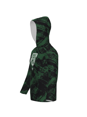 Podiumwear Child's Slim-Fit Hoodie (Cycling) Side View