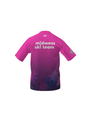 Podiumwear Women's V-Neck Tee (Nordic Skiing) Back View