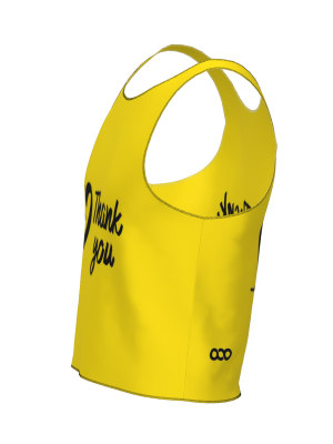 Podiumwear Race Bib (Nordic Skiing) Side View